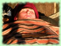 sieste dans le desert