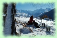 rando raquette à neige au Val Louron