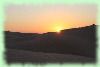 lever de soleil sur les dunes